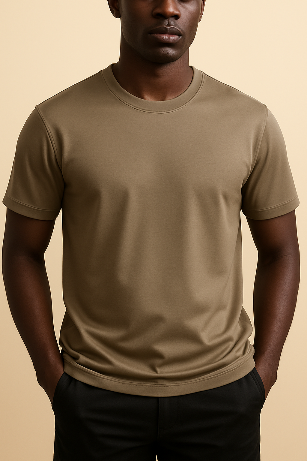 VERYA Prima Soft T-Shirt - Marrone