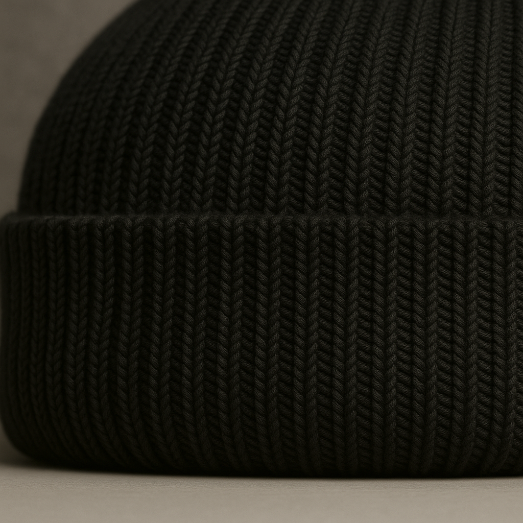 VEYRA Cima - Knitted Beanie Nero