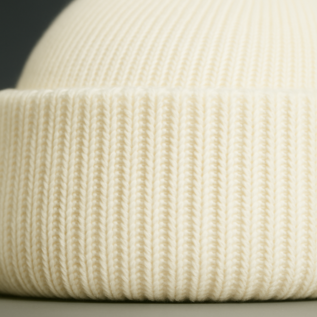 VEYRA Cima - Knitted Beanie Blanco