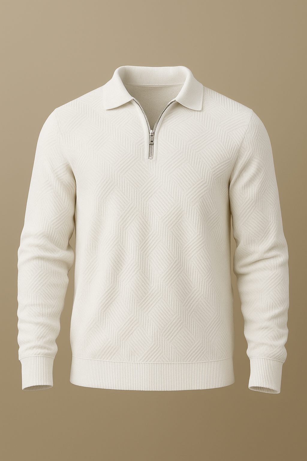 VEYRA Quadro Half-Zip - Blanco