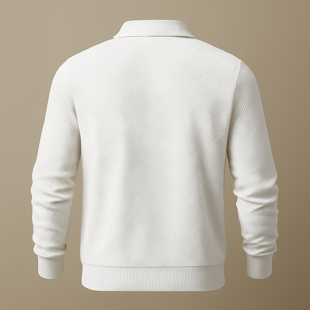 VEYRA Quadro Half-Zip - Blanco