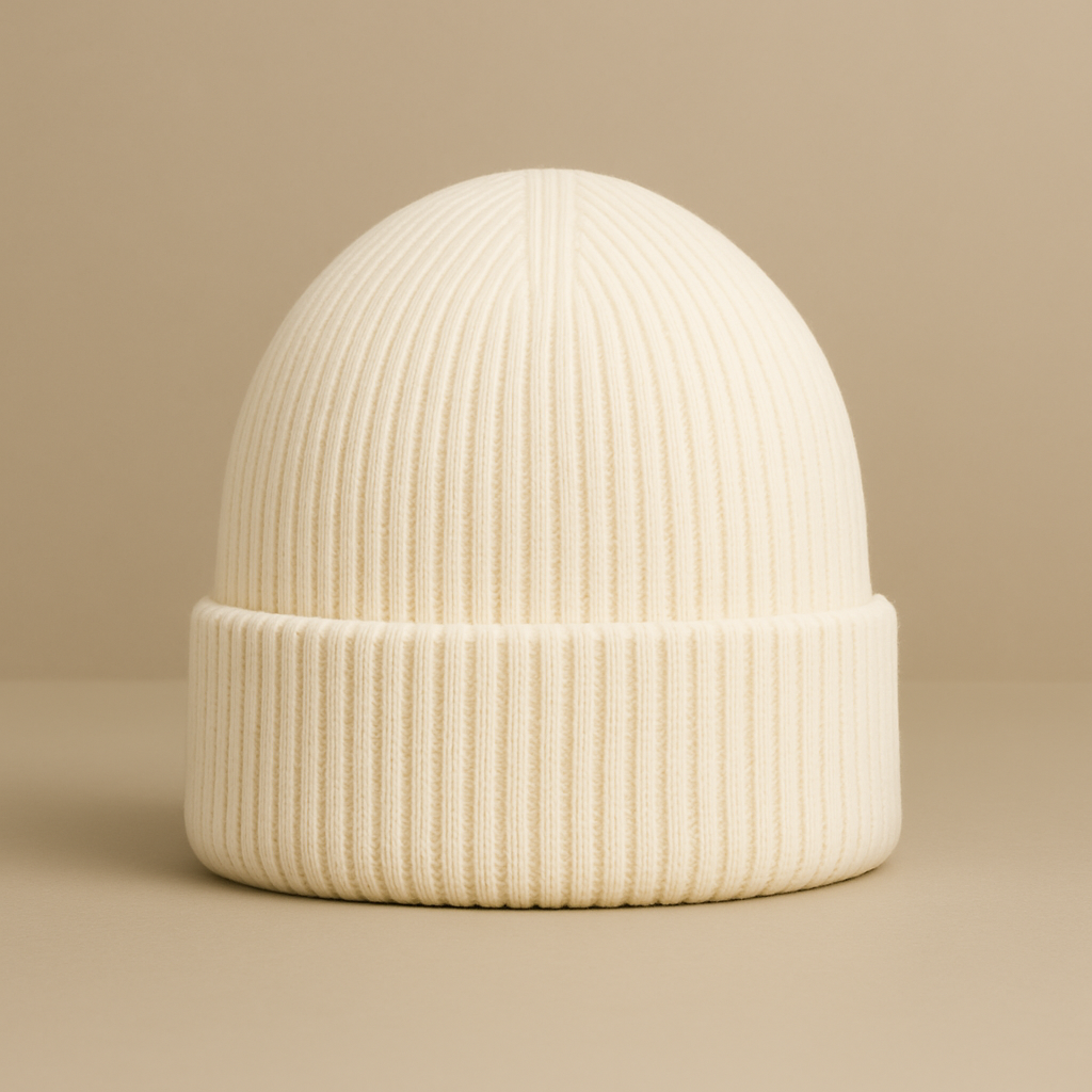 VEYRA Cima - Knitted Beanie Blanco