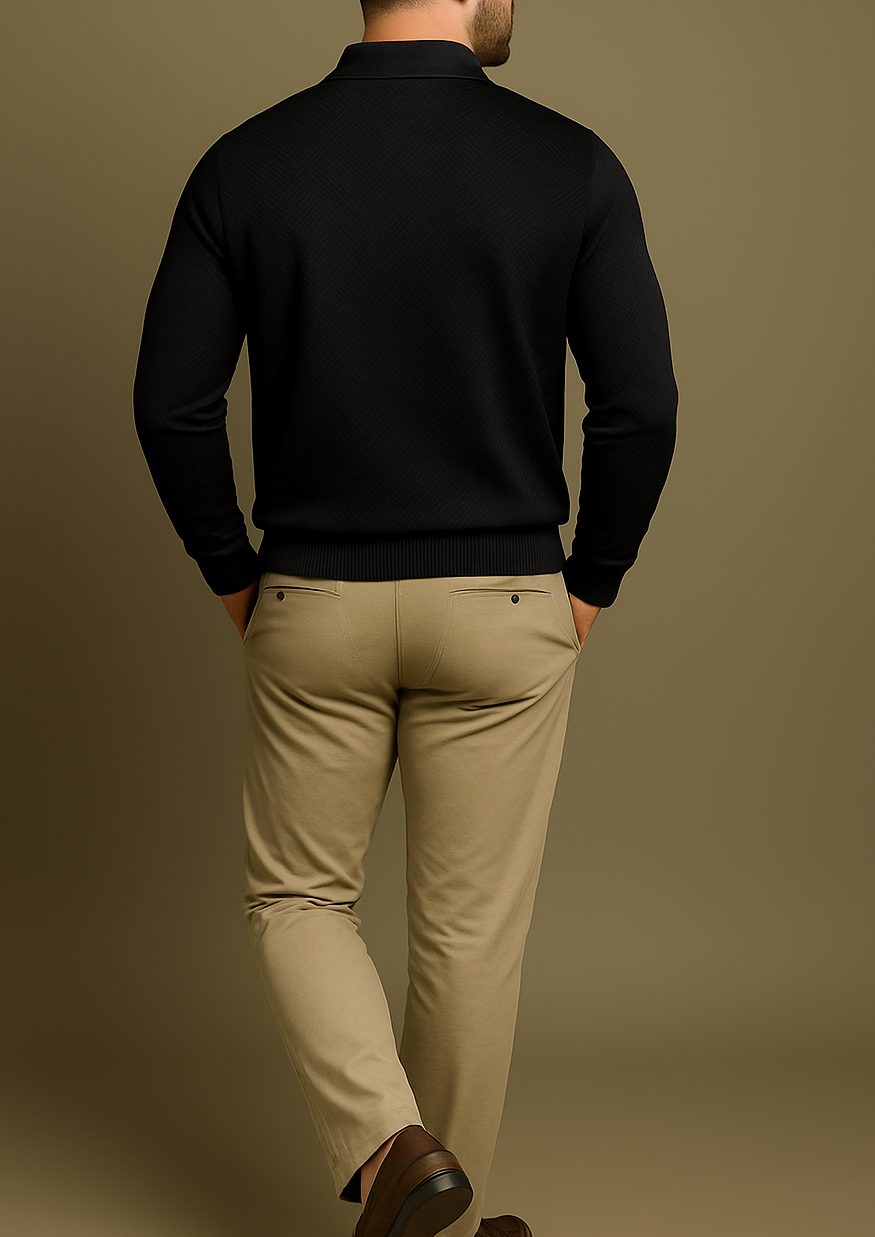 VEYRA Quadro Half-Zip - Nero