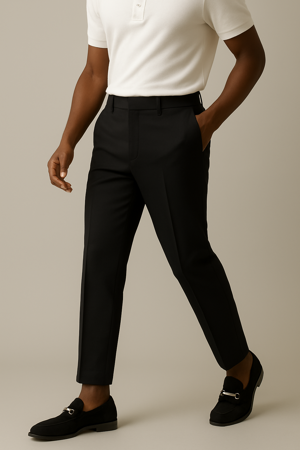 VEYRA Eleganza Pantalon - Nero